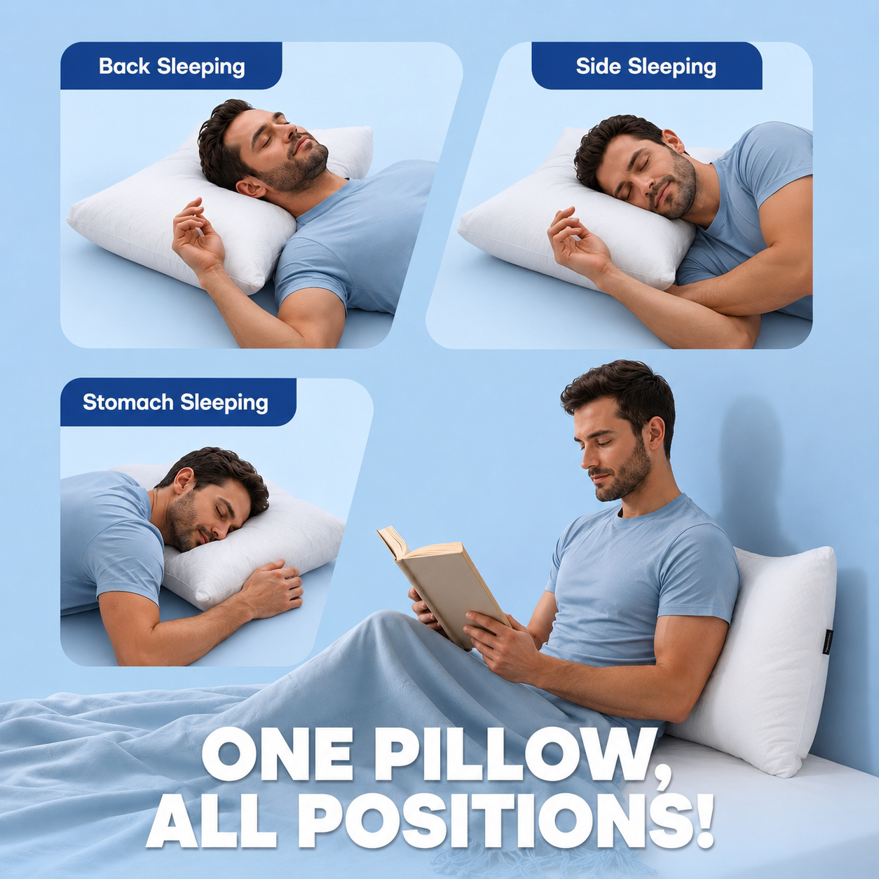 Medicated Pain-Relief Pillow Sleep Without Neck Pain