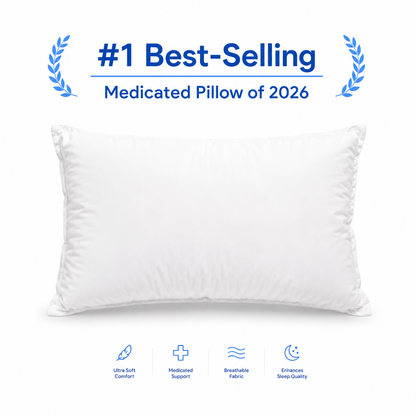 Medicated Pain-Relief Pillow Sleep Without Neck Pain