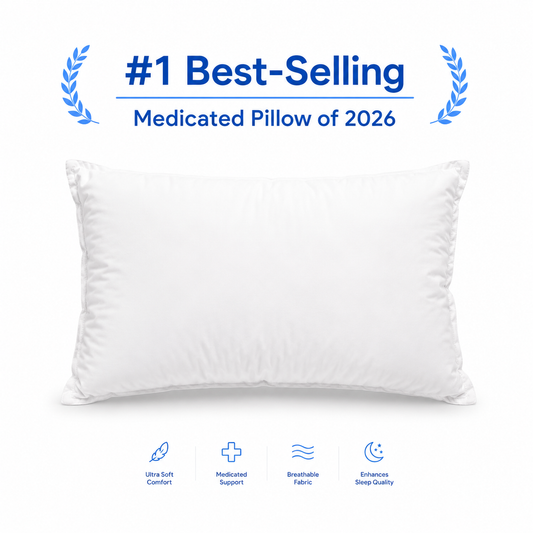 Medicated Pain-Relief Pillow Sleep Without Neck Pain